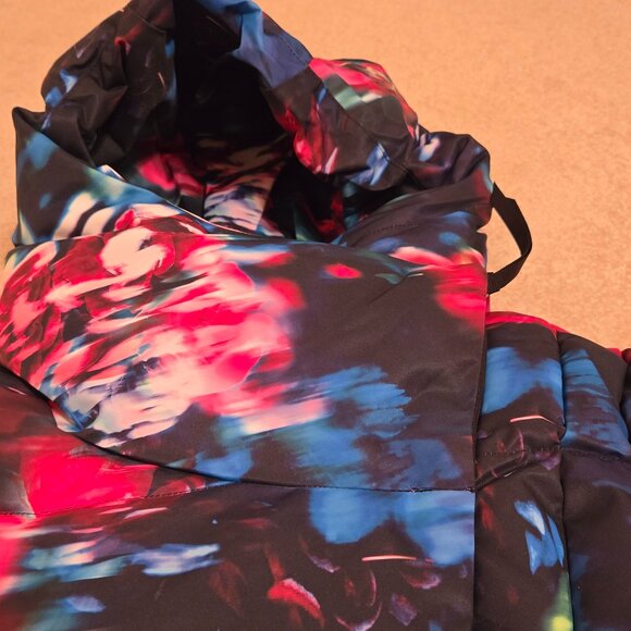 Obermeyer Isla Jacket Teen Size M 10-12, Color Bloominescense, NEW Hooded - Picture 3 of 15